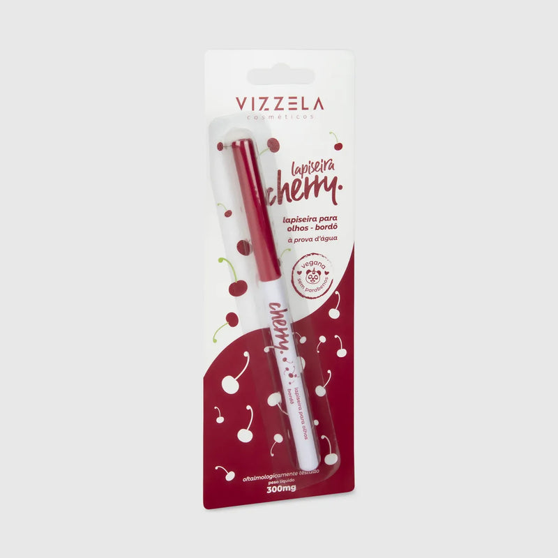 Lapiseira para Olhos Bordô - Cherry - Vizzela