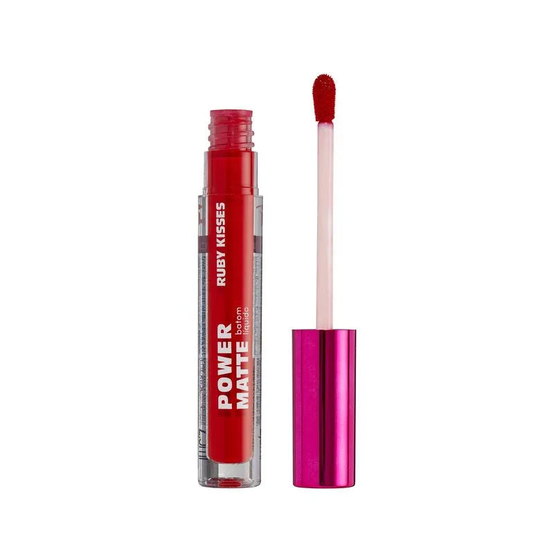 Batom Líquido Power Matte - Oh My Red - Ruby Kisses