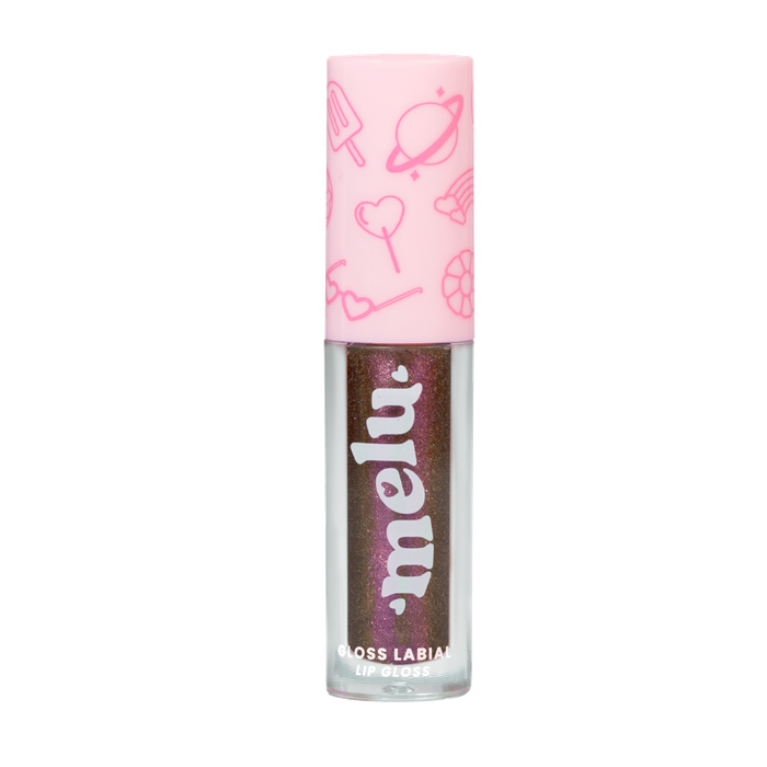 Lip Gloss Brilhoso - Melu - Brownie