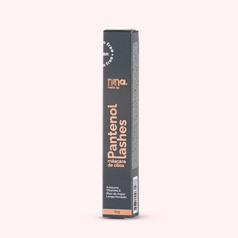 Máscara para Cílios Pantenol Lashes - Volume - Nina Makeup