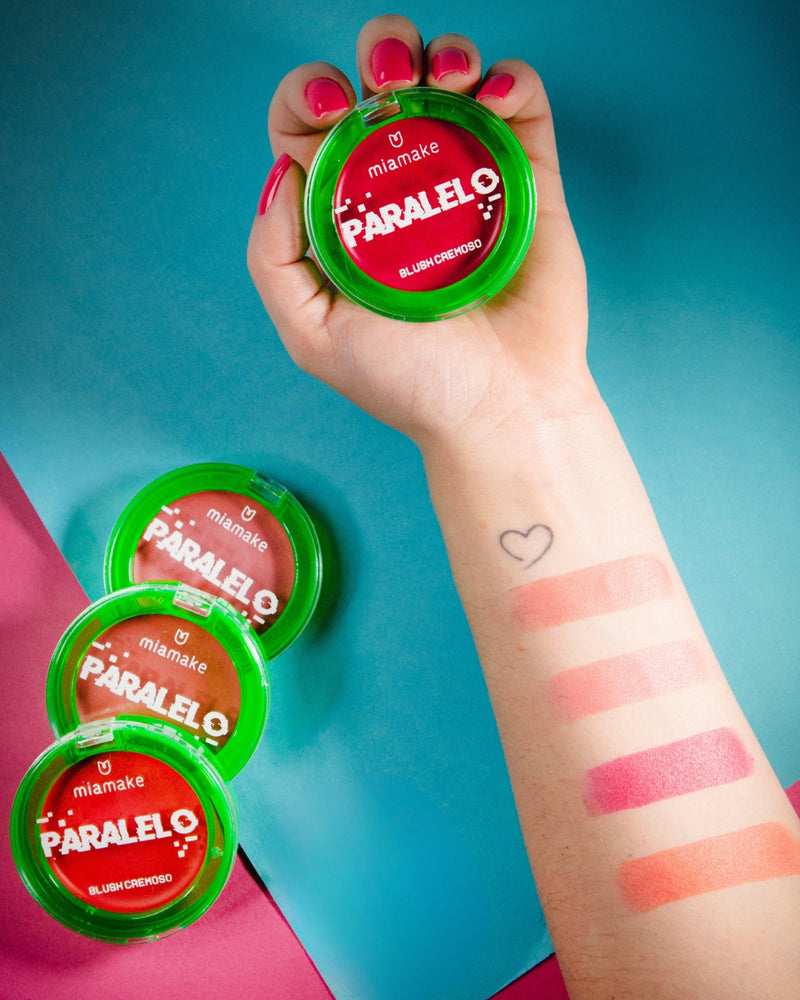 Blush Cremoso Paralelo - Mia Make - Cor 04