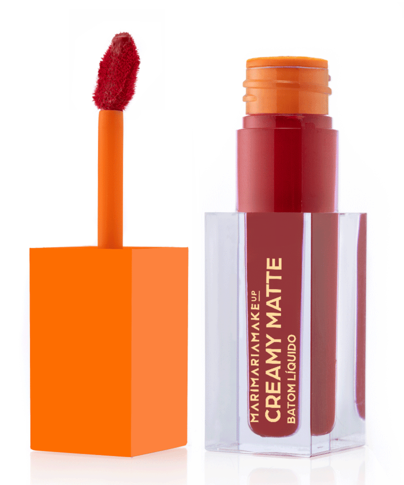 Batom Líquido Creamy Matte - Blazing - Nova Fórmula - Mari Maria Makeup