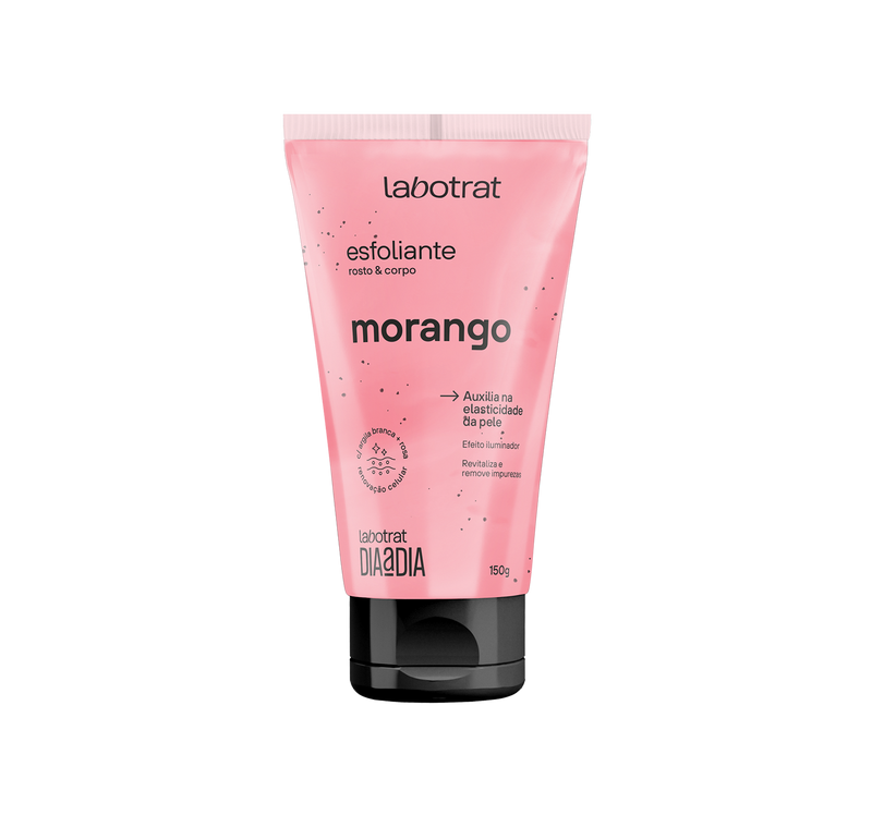Esfoliante Corpo e Rosto - Morango - Labotrat
