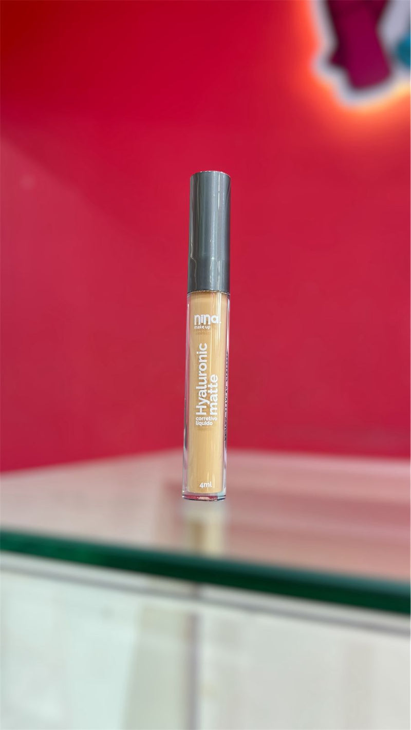 Corretivo Líquido Matte Hyaluronic - Nina Makeup