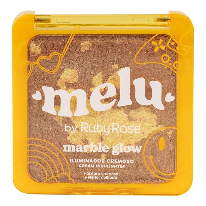 Iluminador Marble Glow - Beach Sunset - Melu