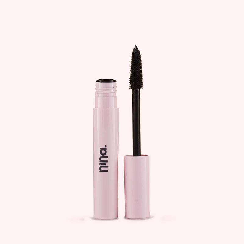 Máscara para Cílios Pantenol Lashes - Alonga e Define - Nina Makeup