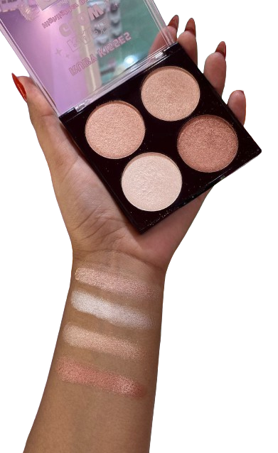 Paleta de Iluminadores - Rare Glow - Ruby Kisses