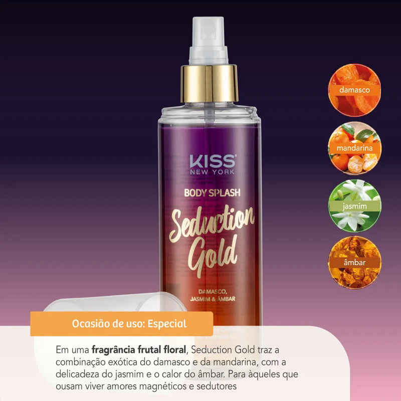 Body Splash - Seduction Gold - Kiss New York
