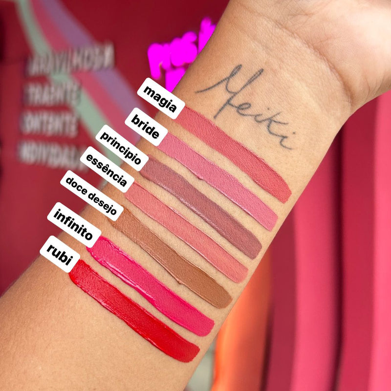 Batom Líquido Instant Lip - Magia - Nina Makeup