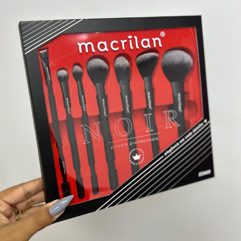 Kit de Pincéis Noir - Macrilan