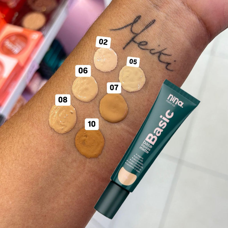 Base Líquida Basic - Nina Makeup