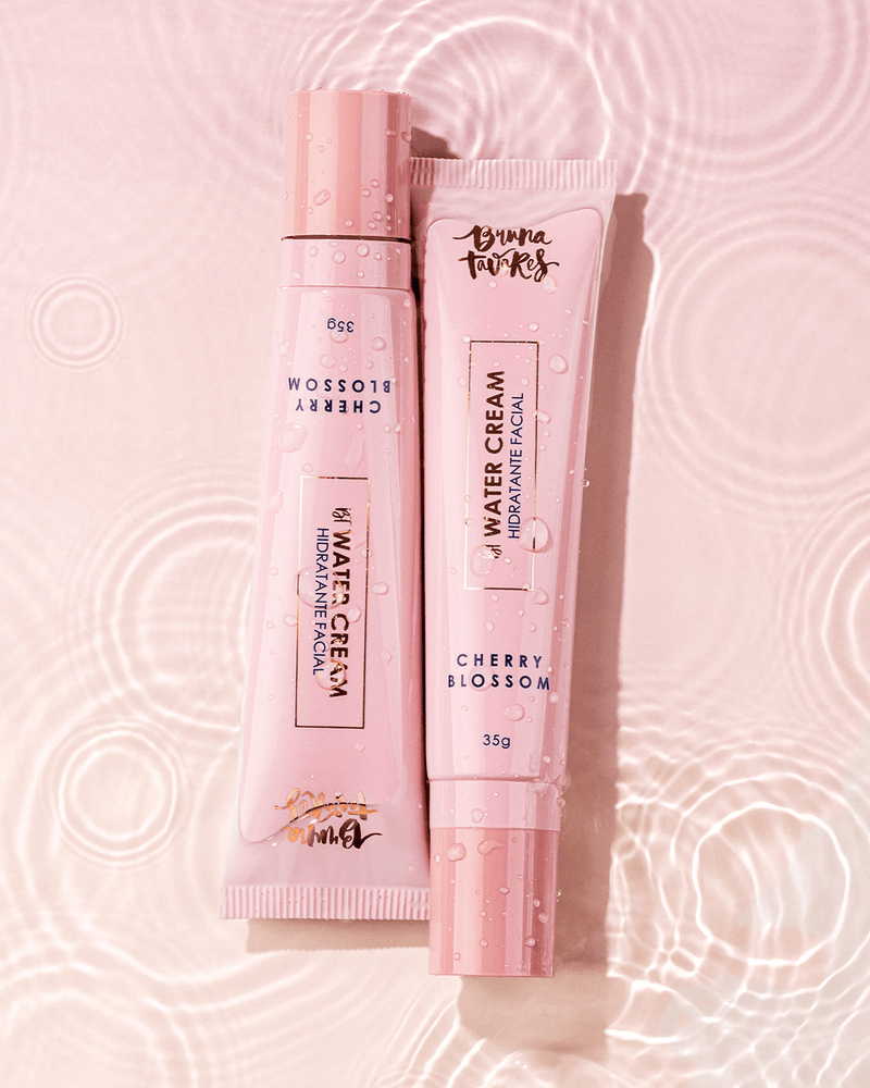 Hidratante Facial - BT Water Cream - Cherry Blossom - Bruna Tavares
