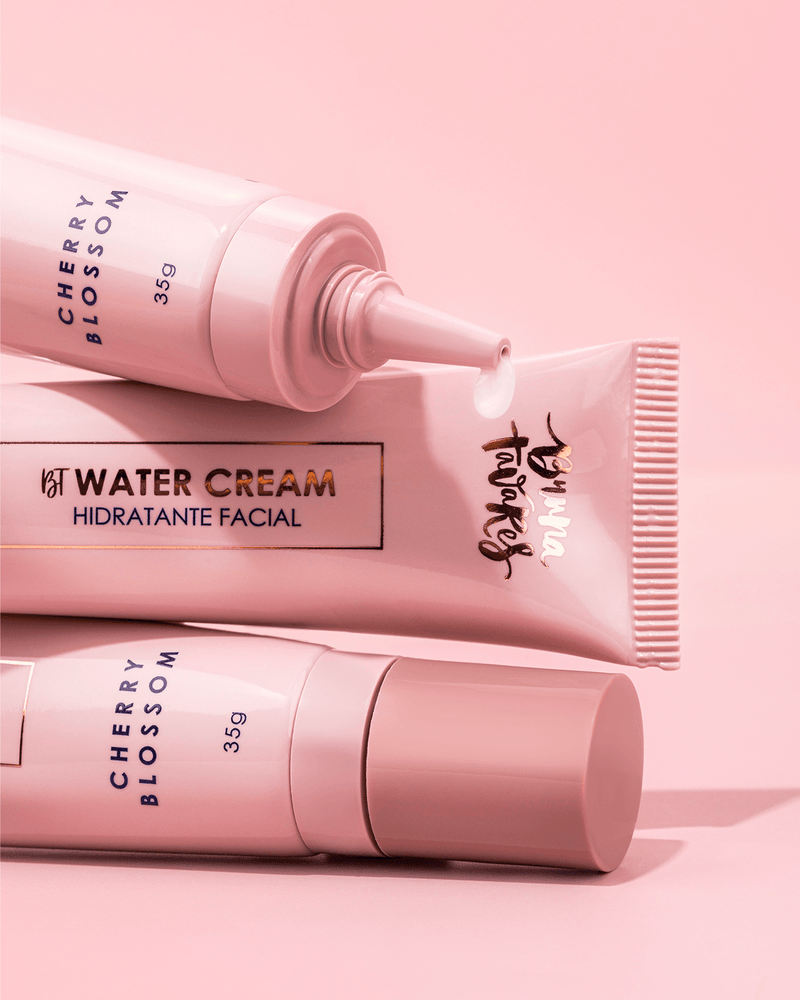 Hidratante Facial - BT Water Cream - Cherry Blossom - Bruna Tavares