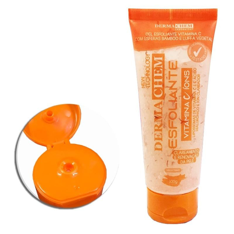 Gel Esfoliante Facial Vitamina C- Dermachem