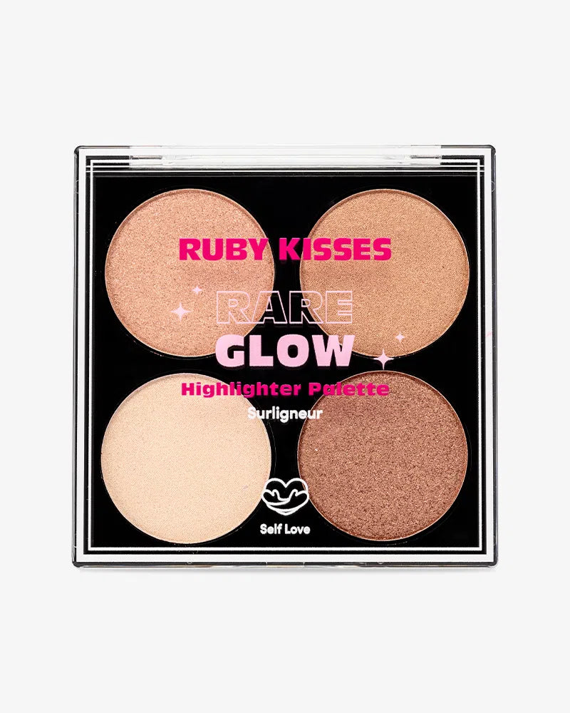 Paleta de Iluminadores - Rare Glow - Ruby Kisses