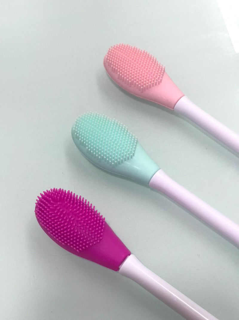 Escova de Silicone para Limpeza Facial