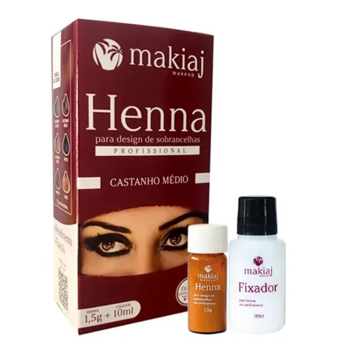 Henna para Sobrancelhas - Makiaj